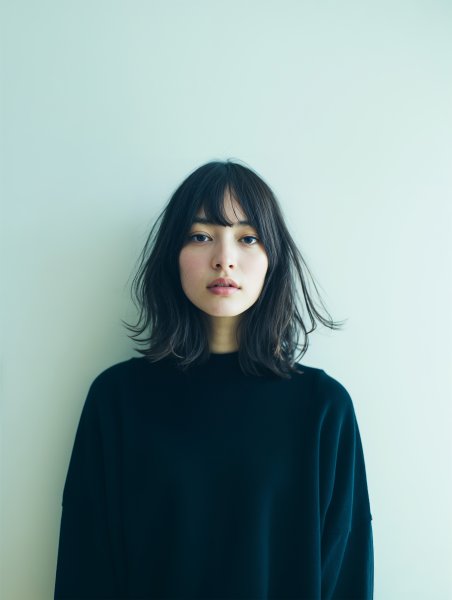 20代日本人女性のナチュラルなポートレート写真 no.8