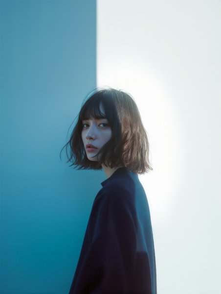 20代日本人女性のナチュラルなポートレート写真 no.10