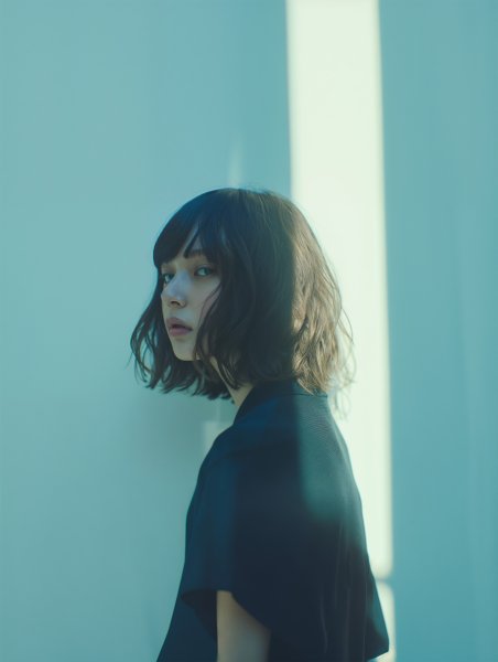 20代日本人女性のナチュラルなポートレート写真 no.11