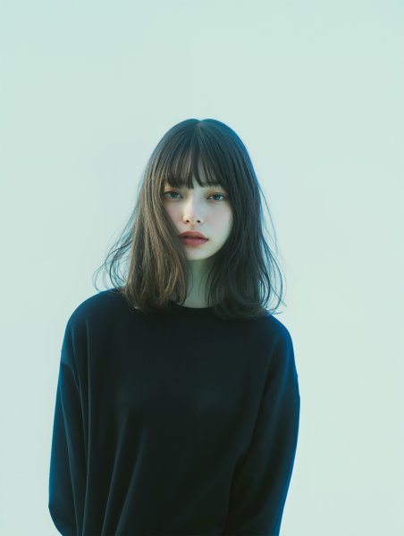 20代日本人女性のナチュラルなポートレート写真 no.12
